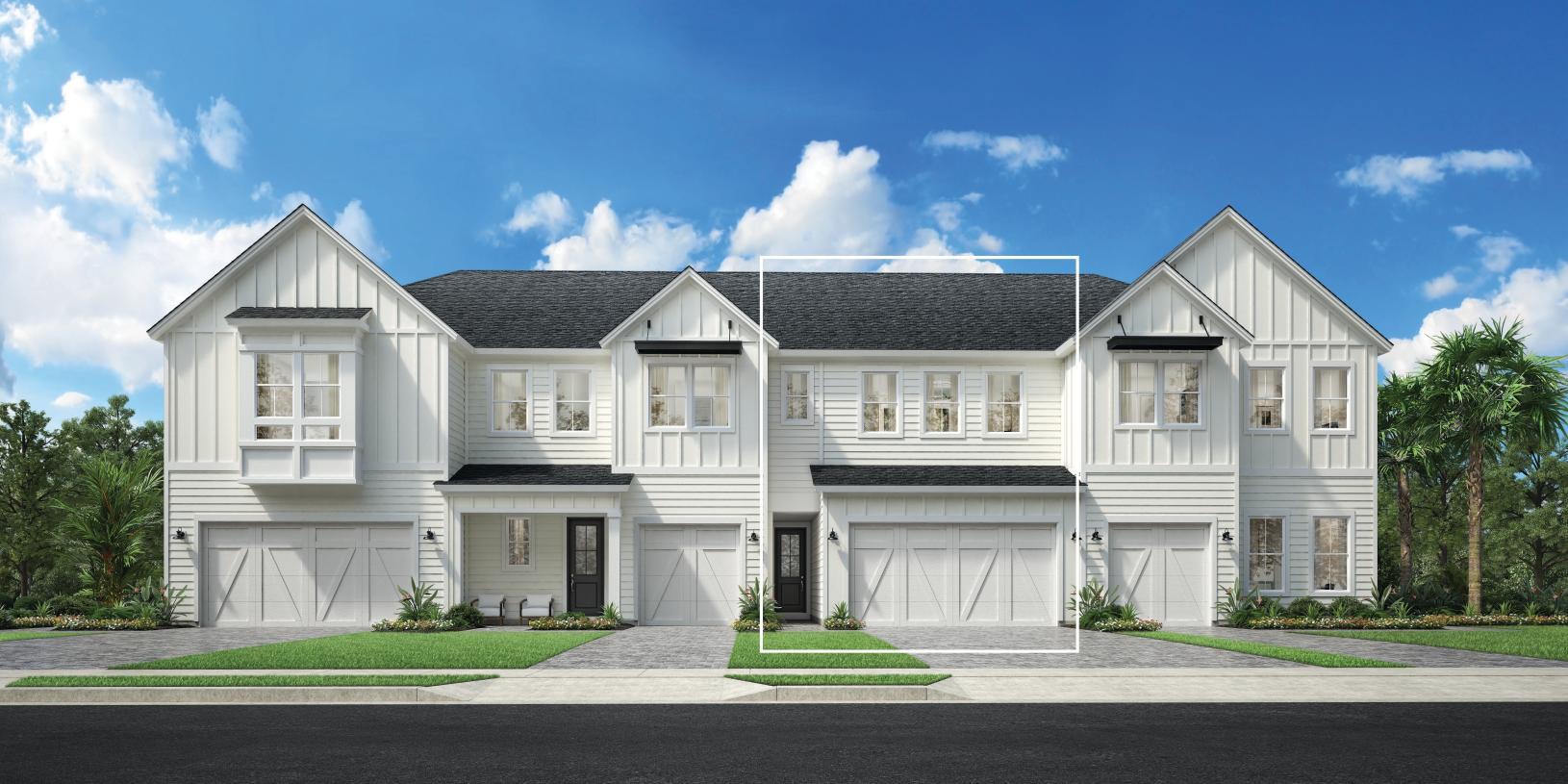 Elevation Image:Modern Farmhouse
