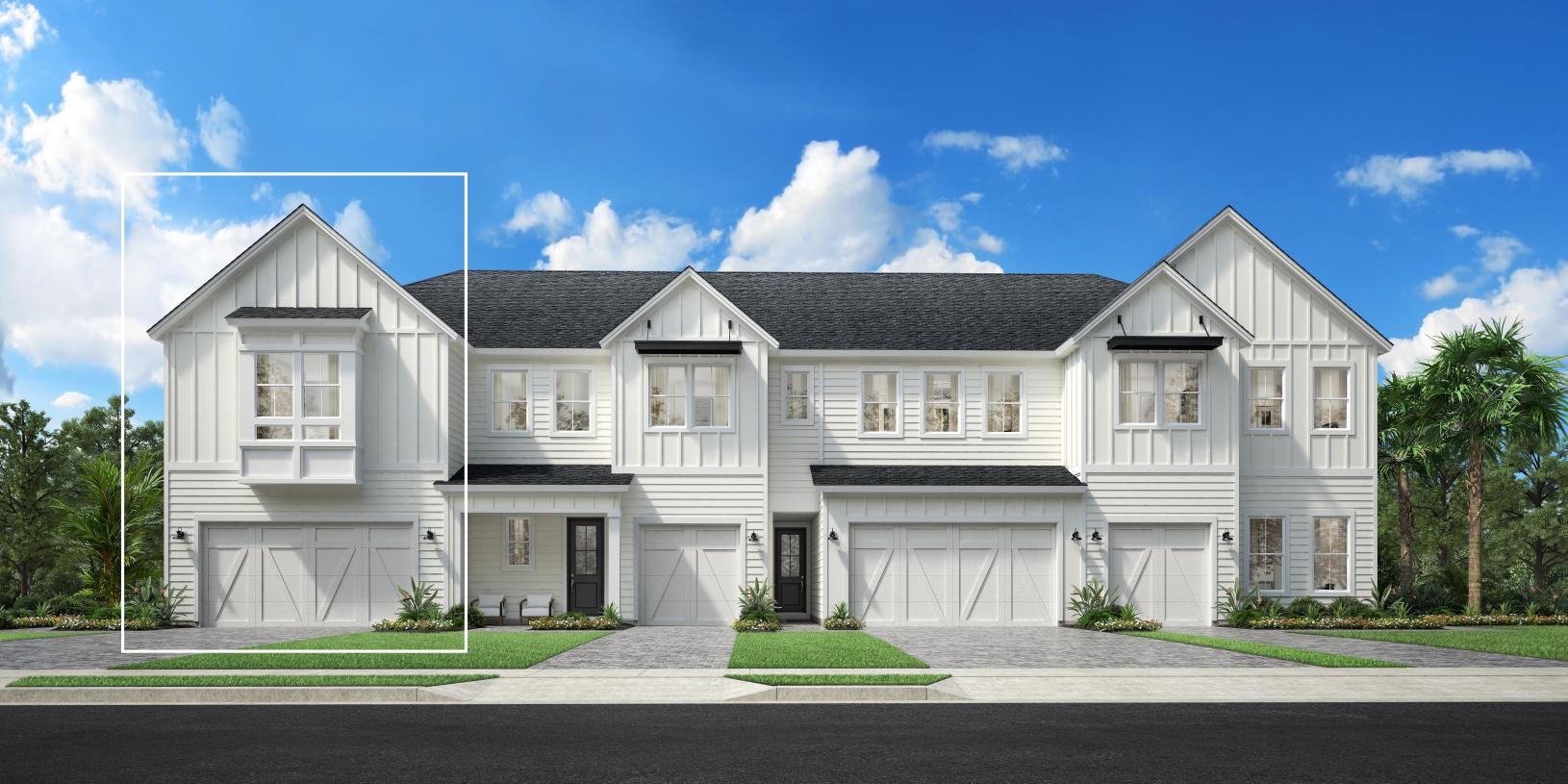 Elevation Image:Modern Farmhouse