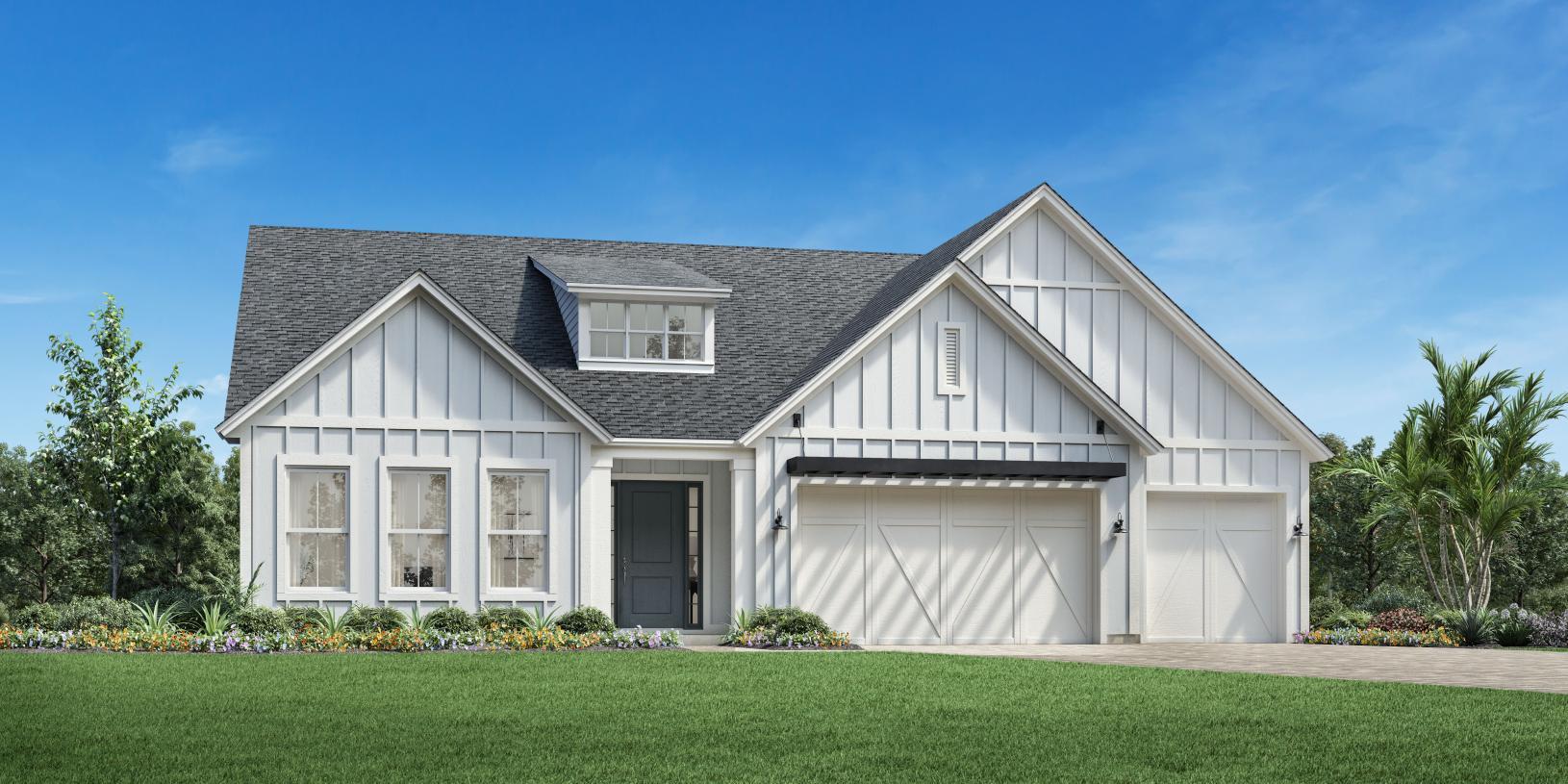Elevation Image:Modern Farmhouse
