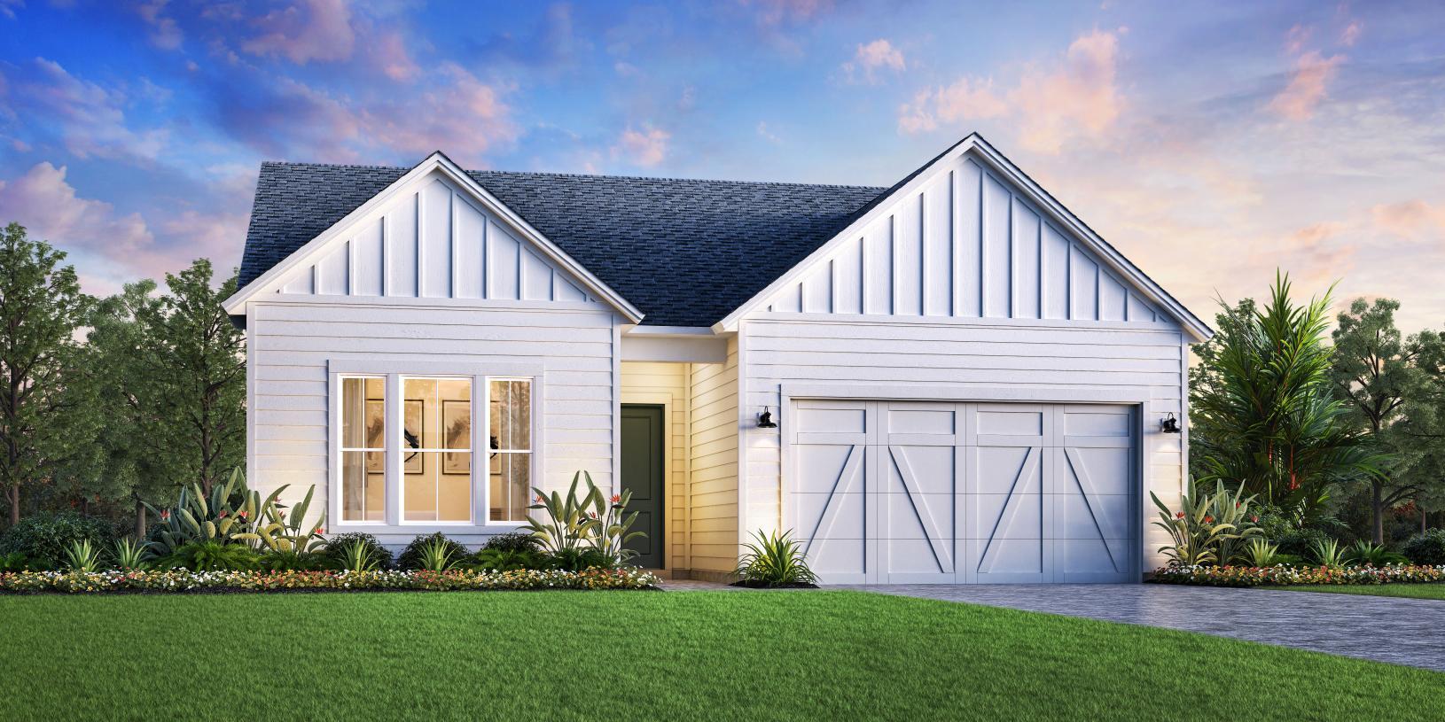 Elevation Image:Modern Farmhouse
