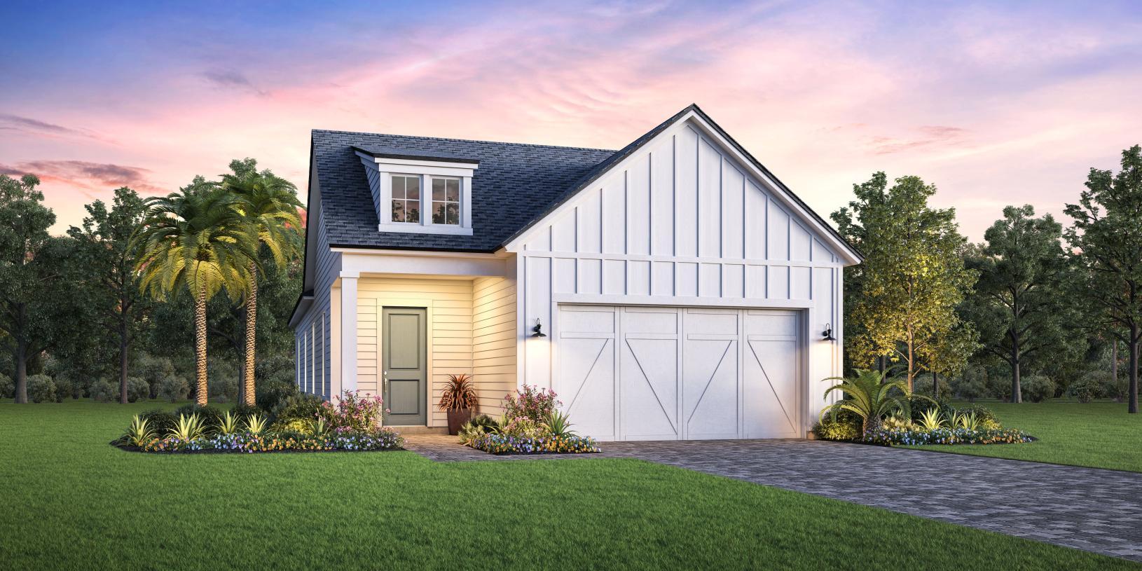 Elevation Image:Modern Farmhouse