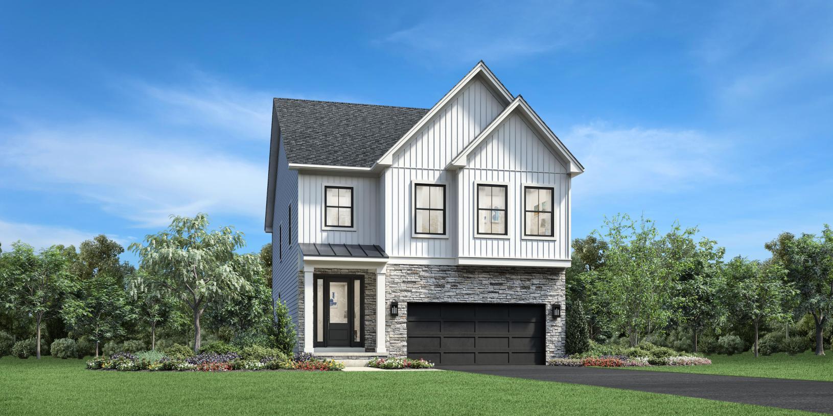 Elevation Image:Modern Farmhouse