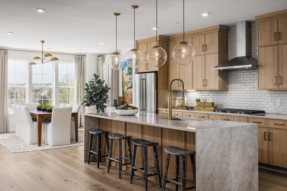 Elevation Image:Kitchen and dining room