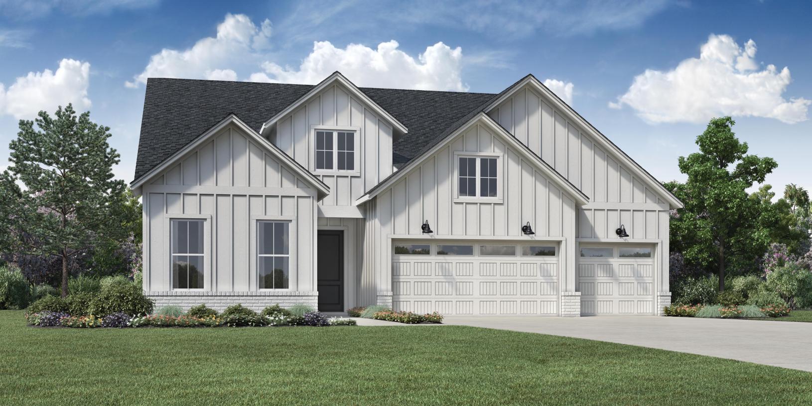 Elevation Image:Modern Farmhouse