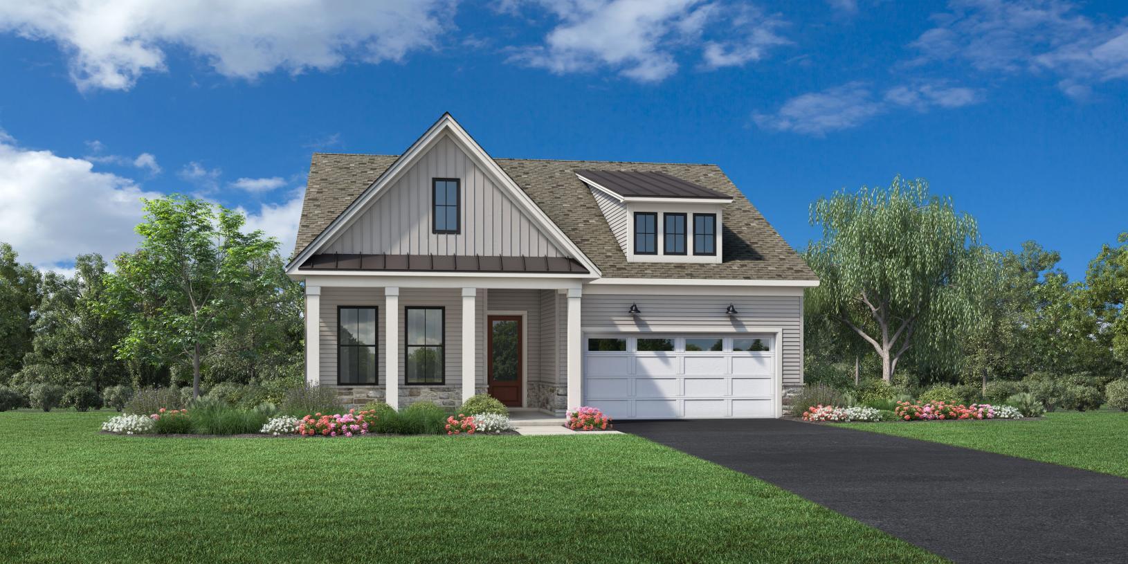 Elevation Image:Modern Farmhouse