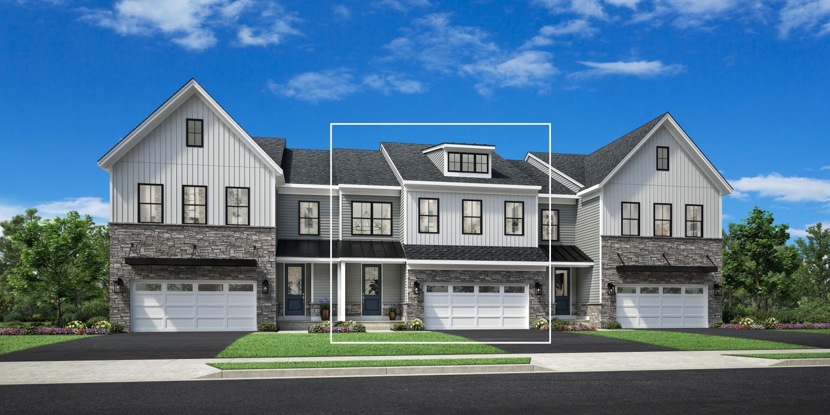 Elevation Image:Modern Farmhouse
