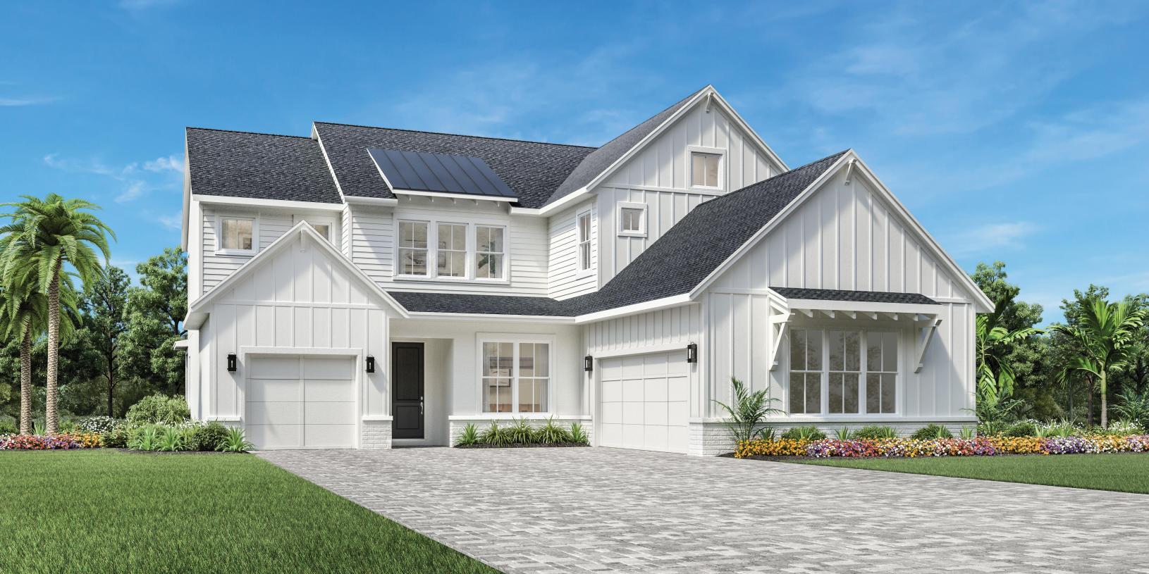 Elevation Image:Modern Farmhouse