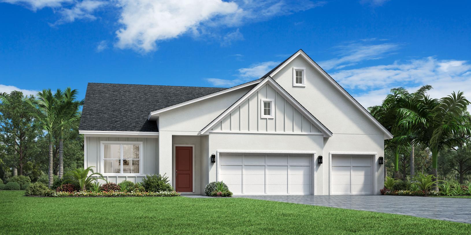 Elevation Image:Modern Farmhouse