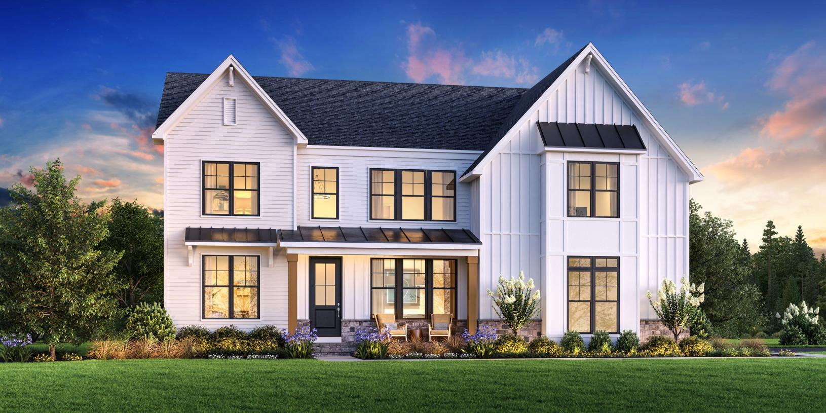 Elevation Image:Modern Craftsman