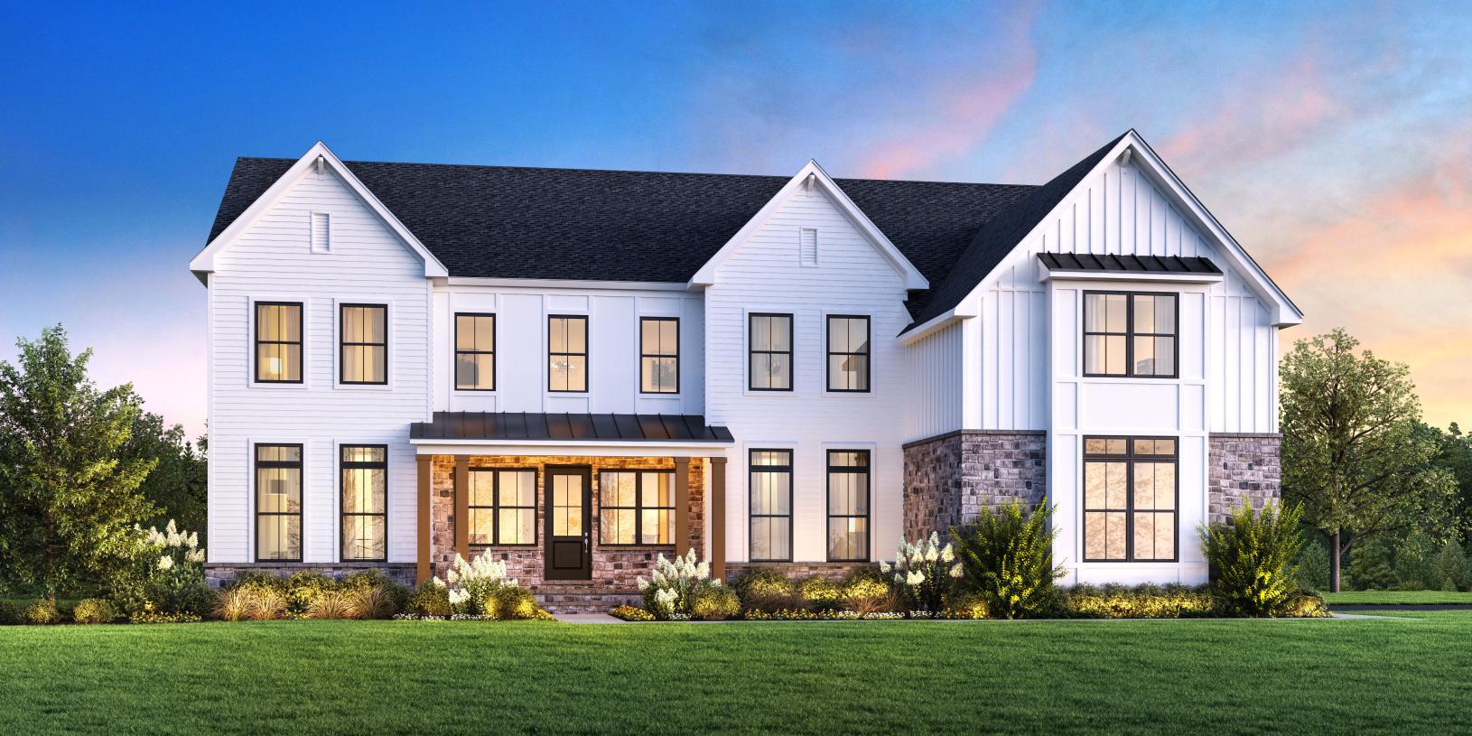 Elevation Image:Modern Craftsman