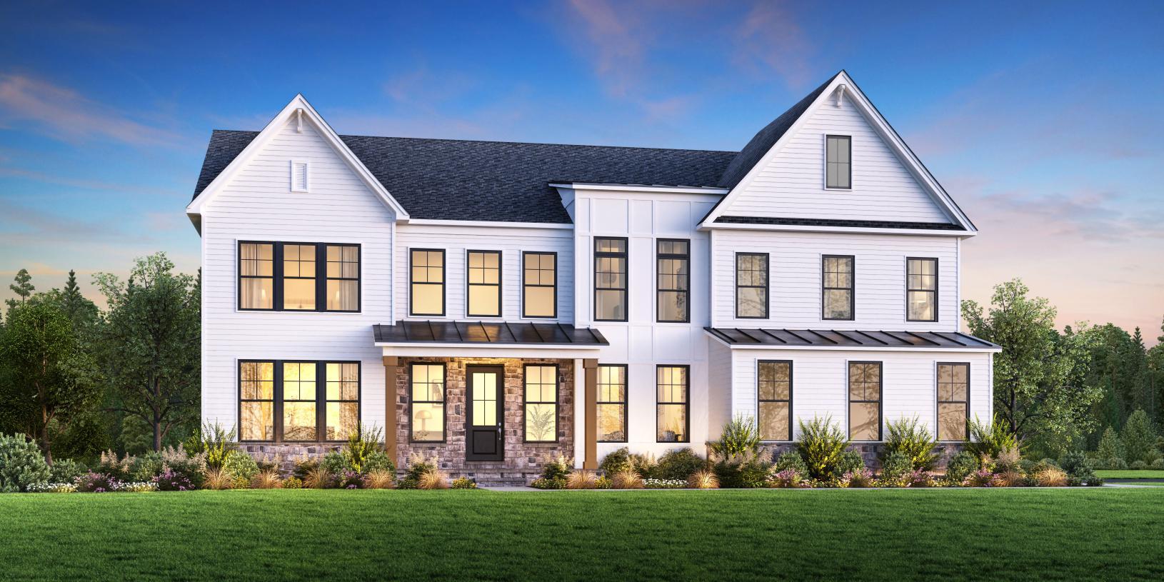 Elevation Image:Modern Craftsman