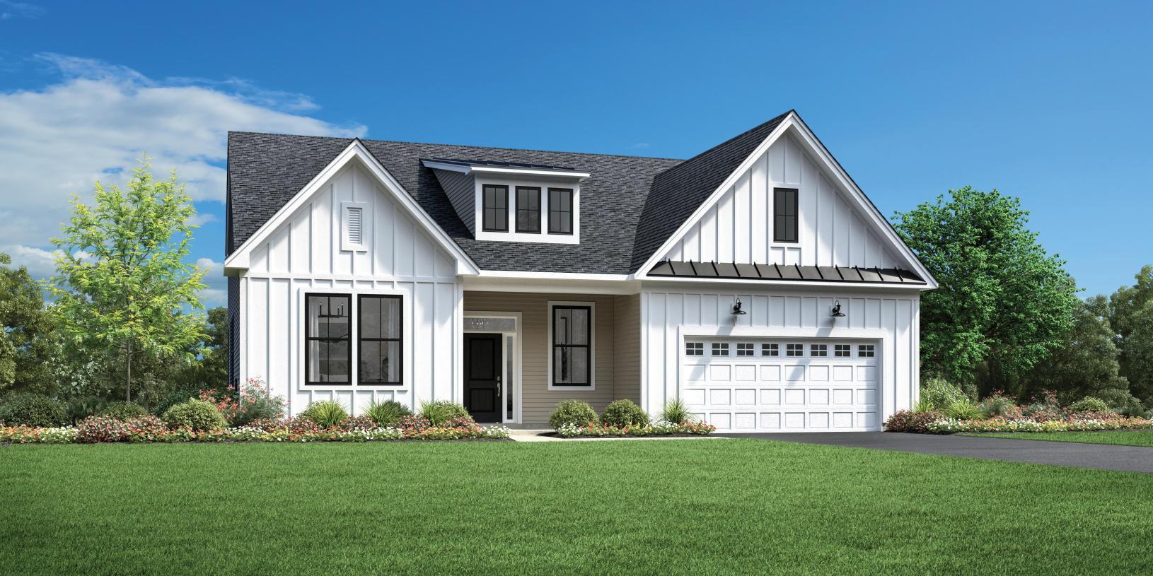 Elevation Image:Modern Farmhouse