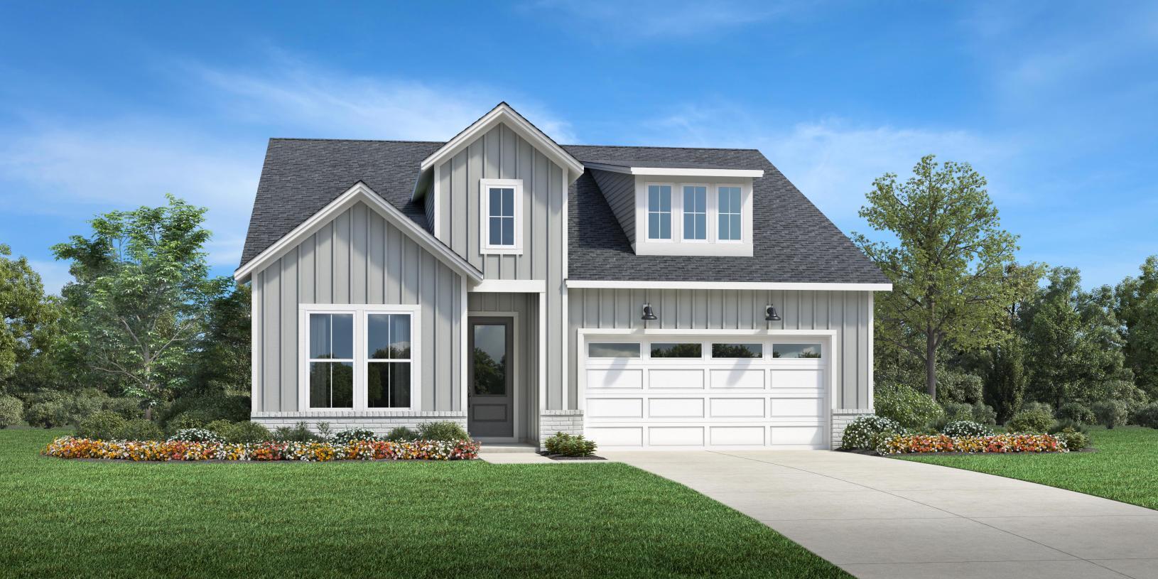 Elevation Image:Modern Farmhouse