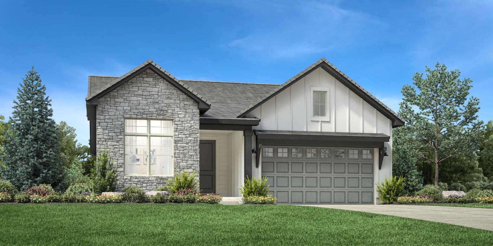 Elevation Image:Modern Farmhouse