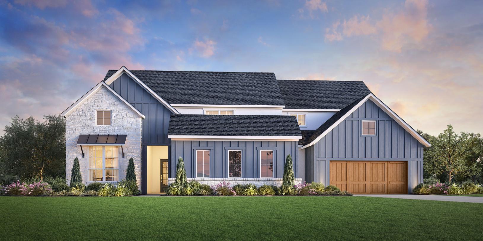 Elevation Image:Modern Farmhouse