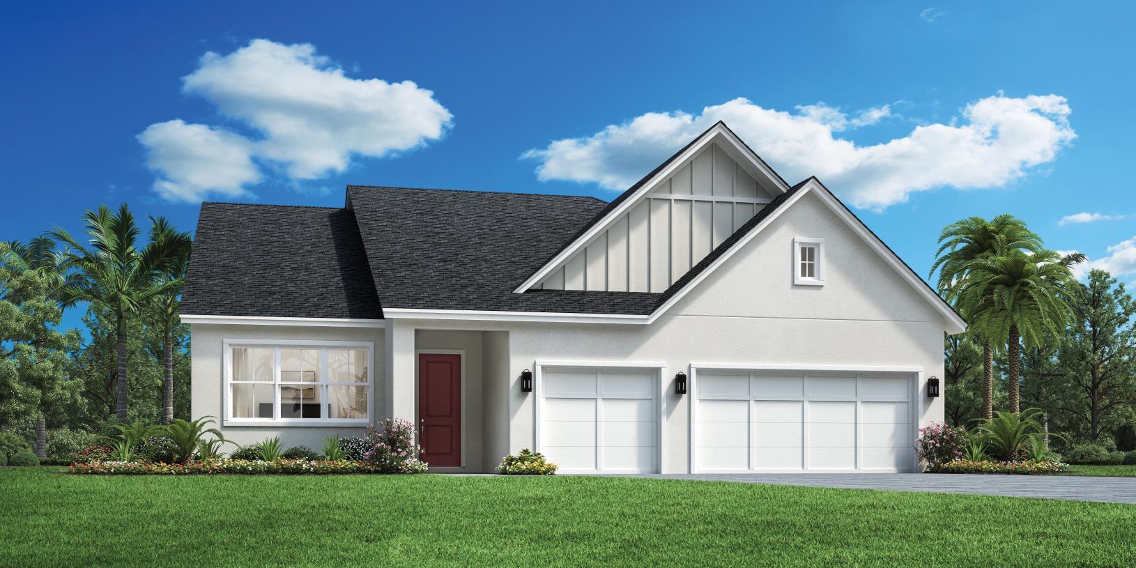 Elevation Image:Modern Farmhouse