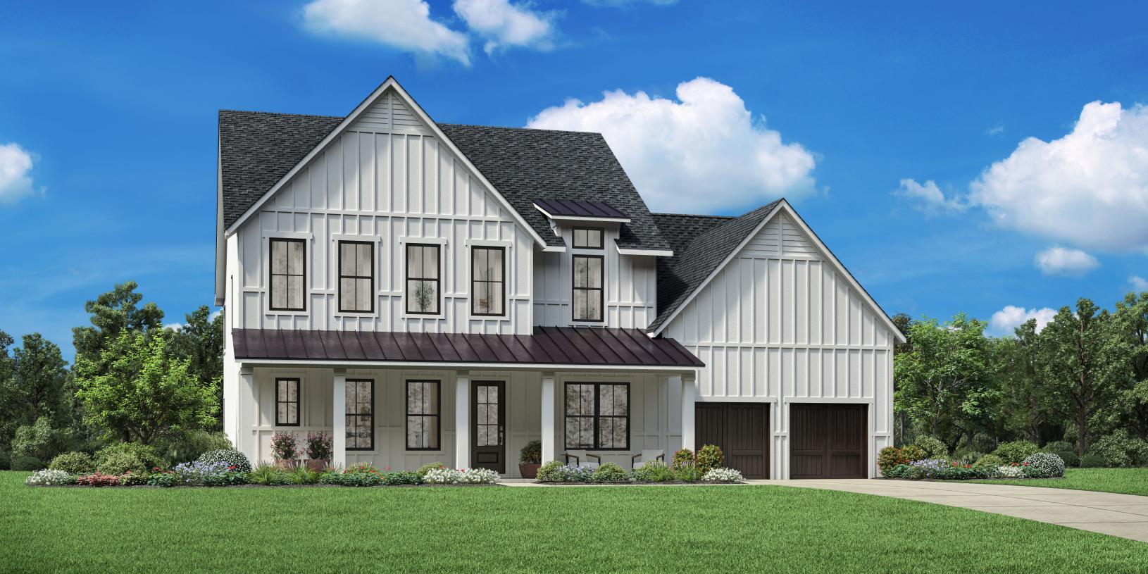 Elevation Image:Modern Farmhouse