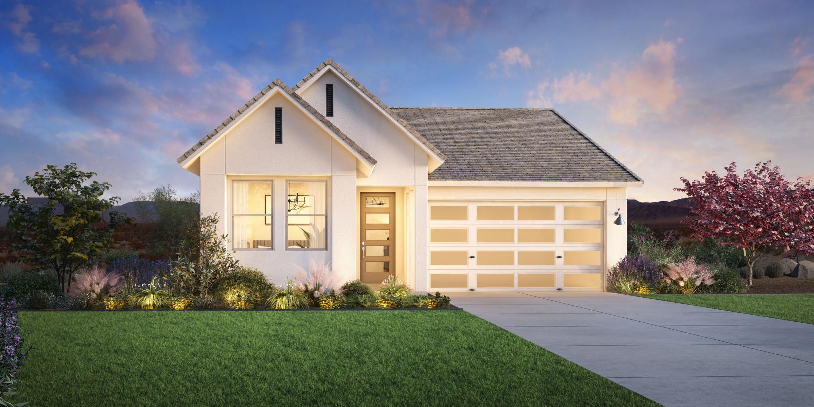 Elevation Image:Contemporary Farmhouse