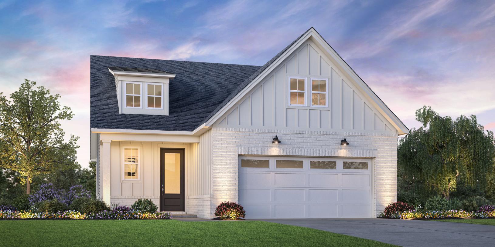 Elevation Image:Modern Farmhouse
