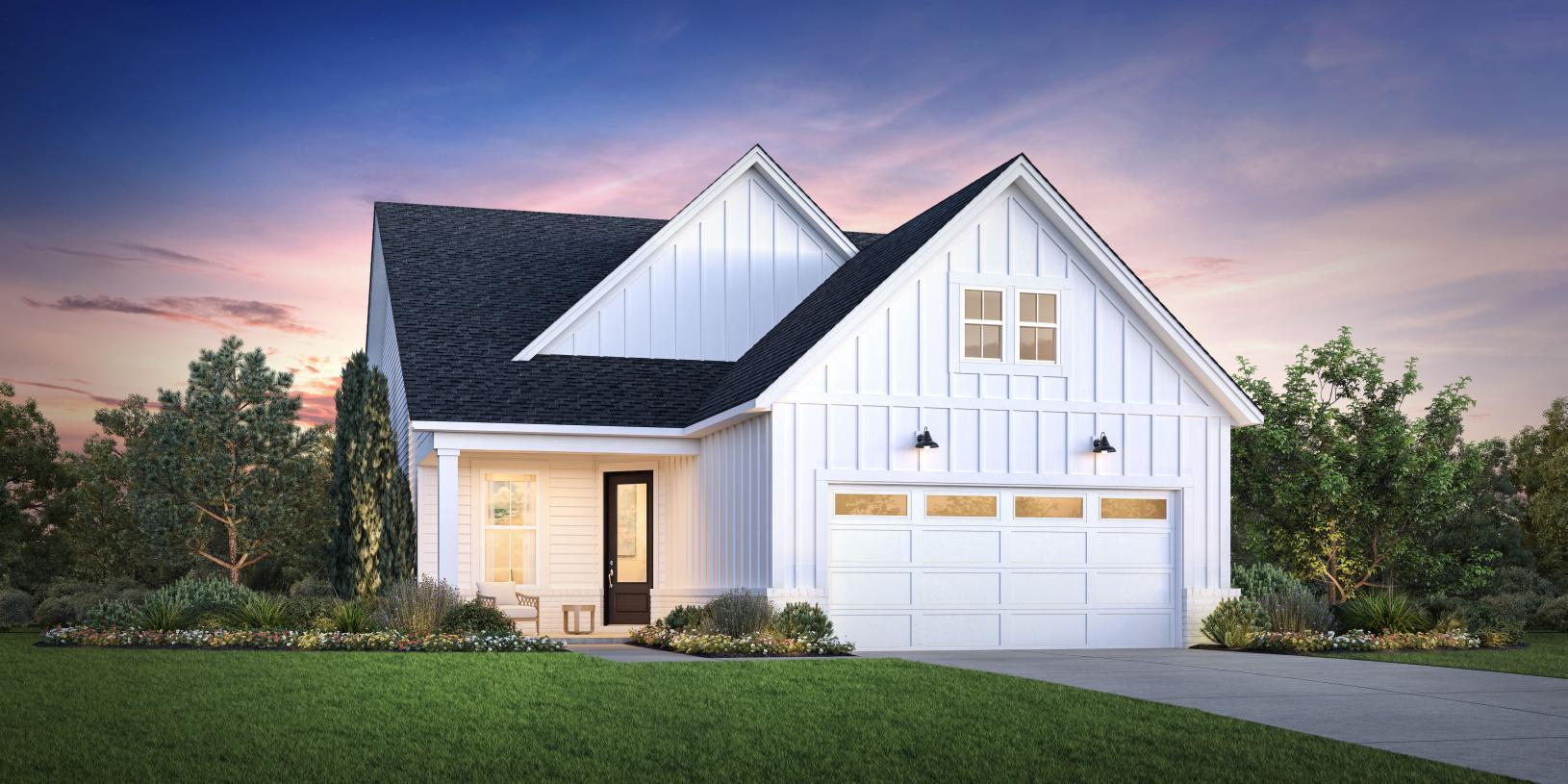 Elevation Image:Modern Farmhouse