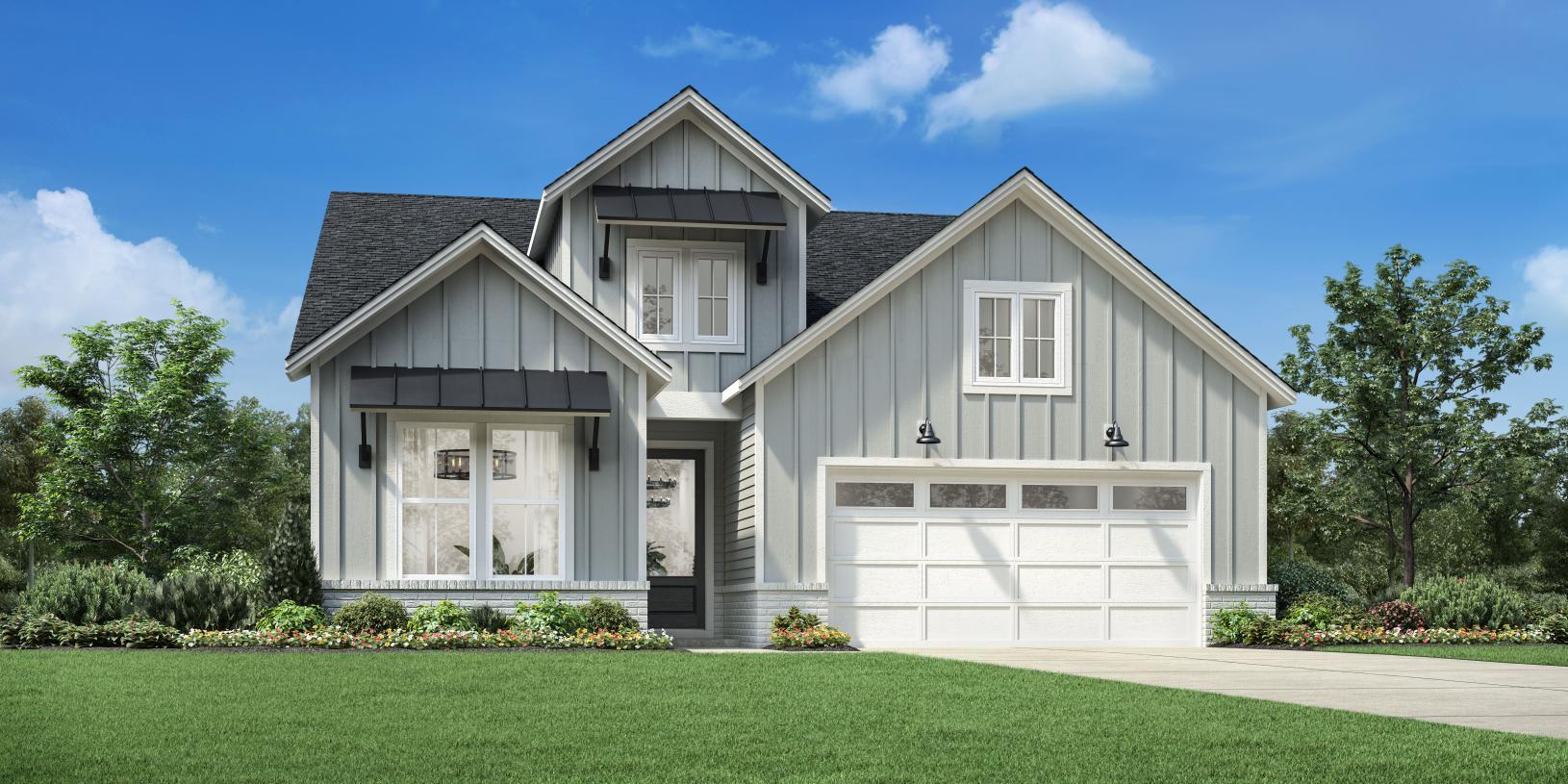 Elevation Image:Modern Farmhouse