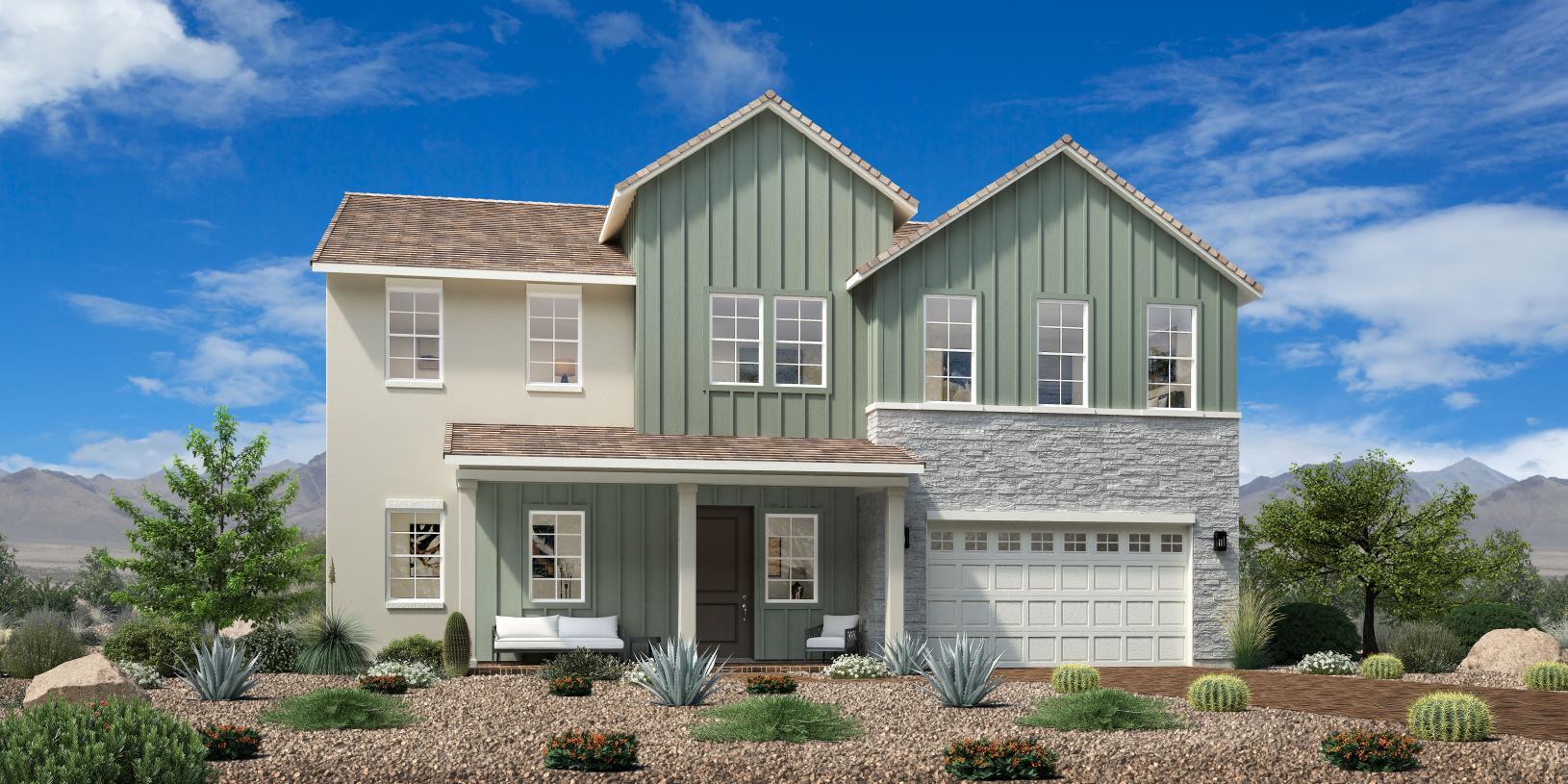 Elevation Image:Modern Farmhouse