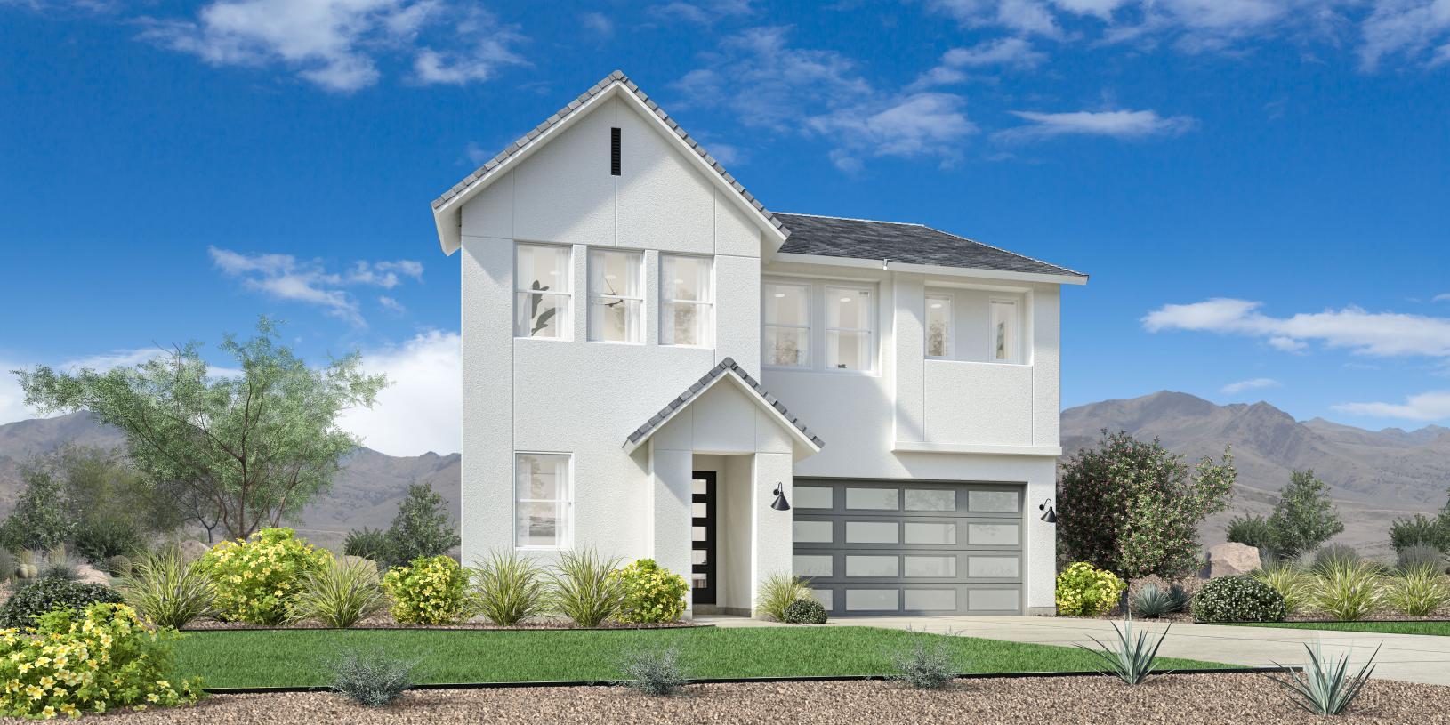 Elevation Image:Contemporary Farmhouse
