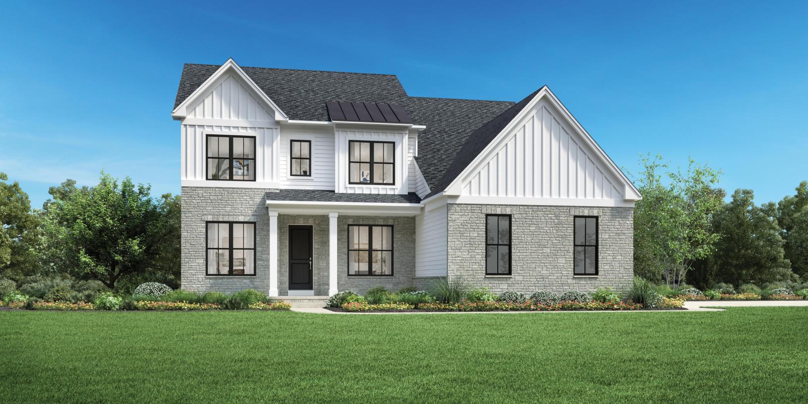 Elevation Image:Modern Farmhouse