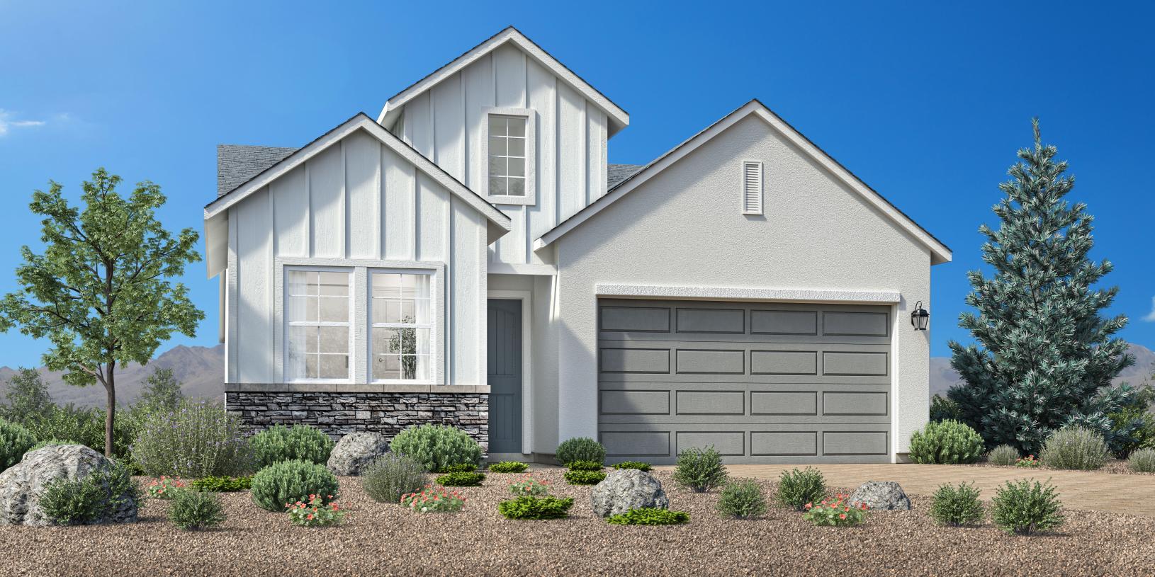 Elevation Image:Modern Farmhouse