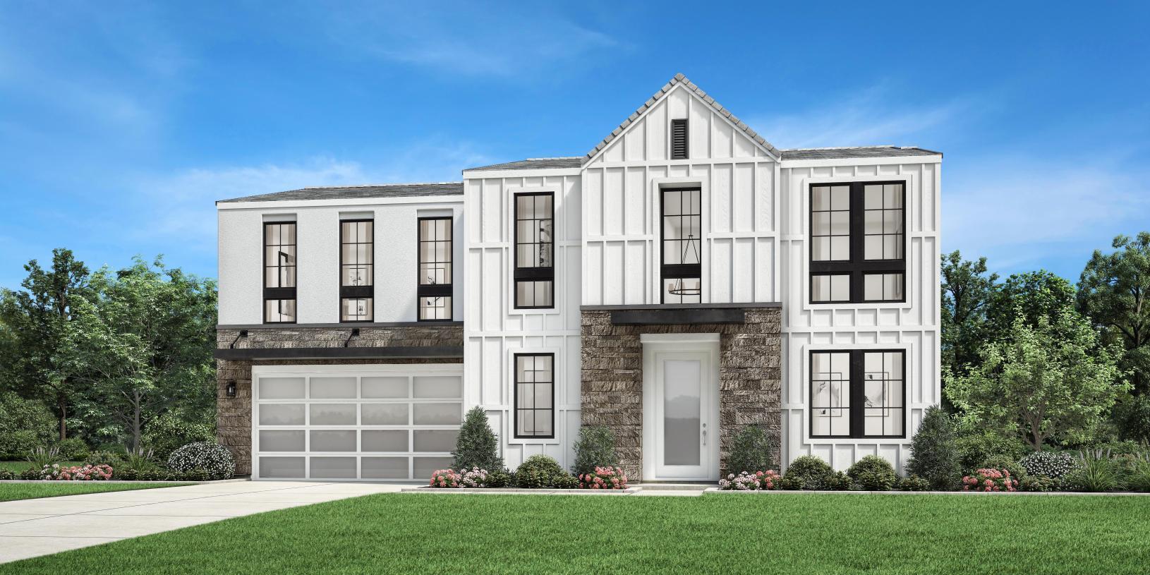 Elevation Image:Modern Farmhouse