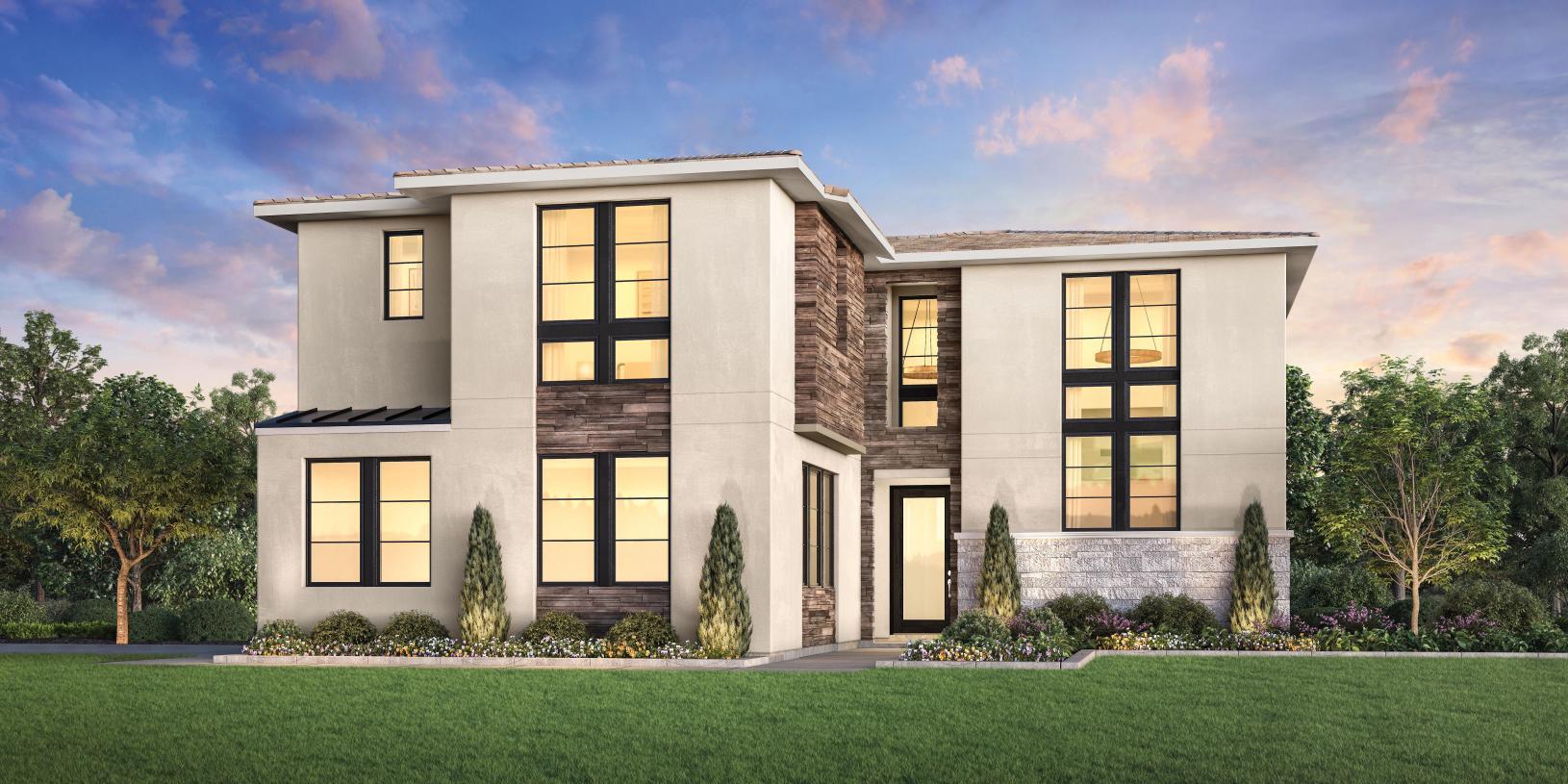 Elevation Image:Contemporary Craftsman