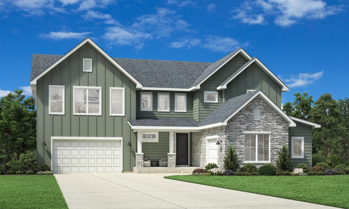 Elevation Image:Modern Farmhouse