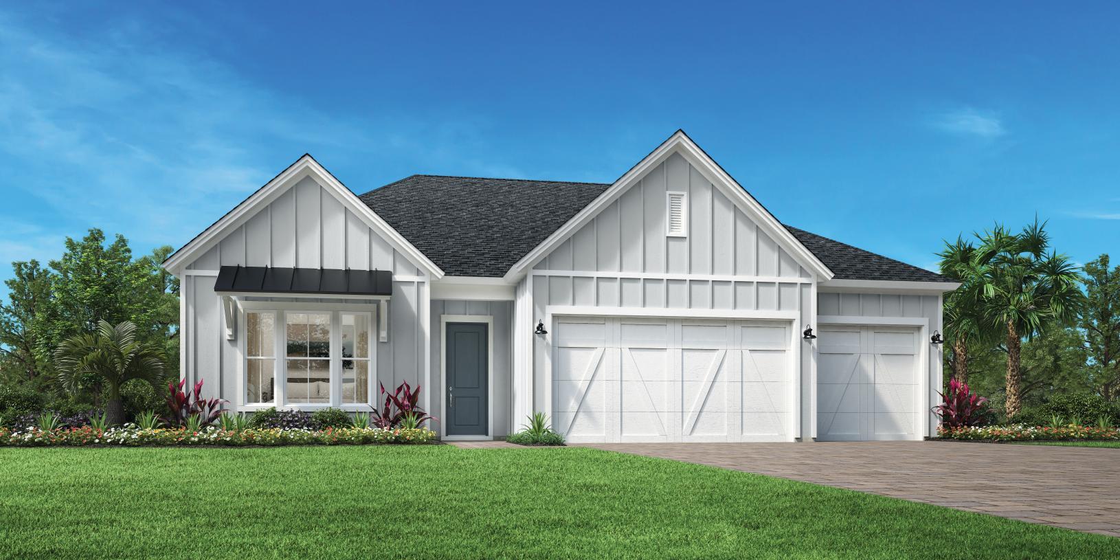 Elevation Image:Modern Farmhouse