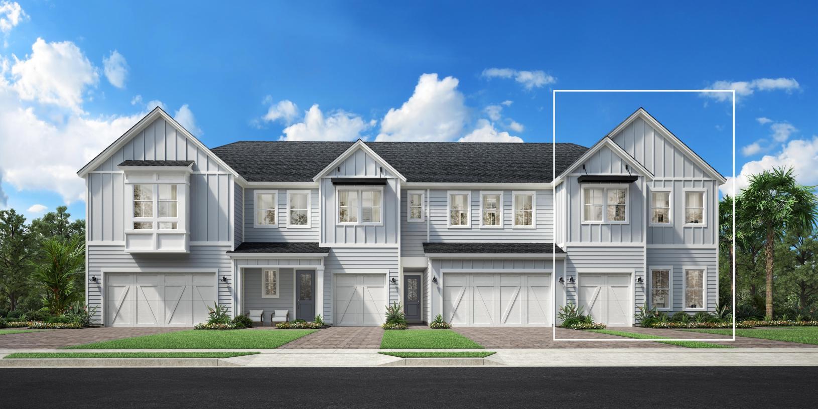Elevation Image:Modern Farmhouse