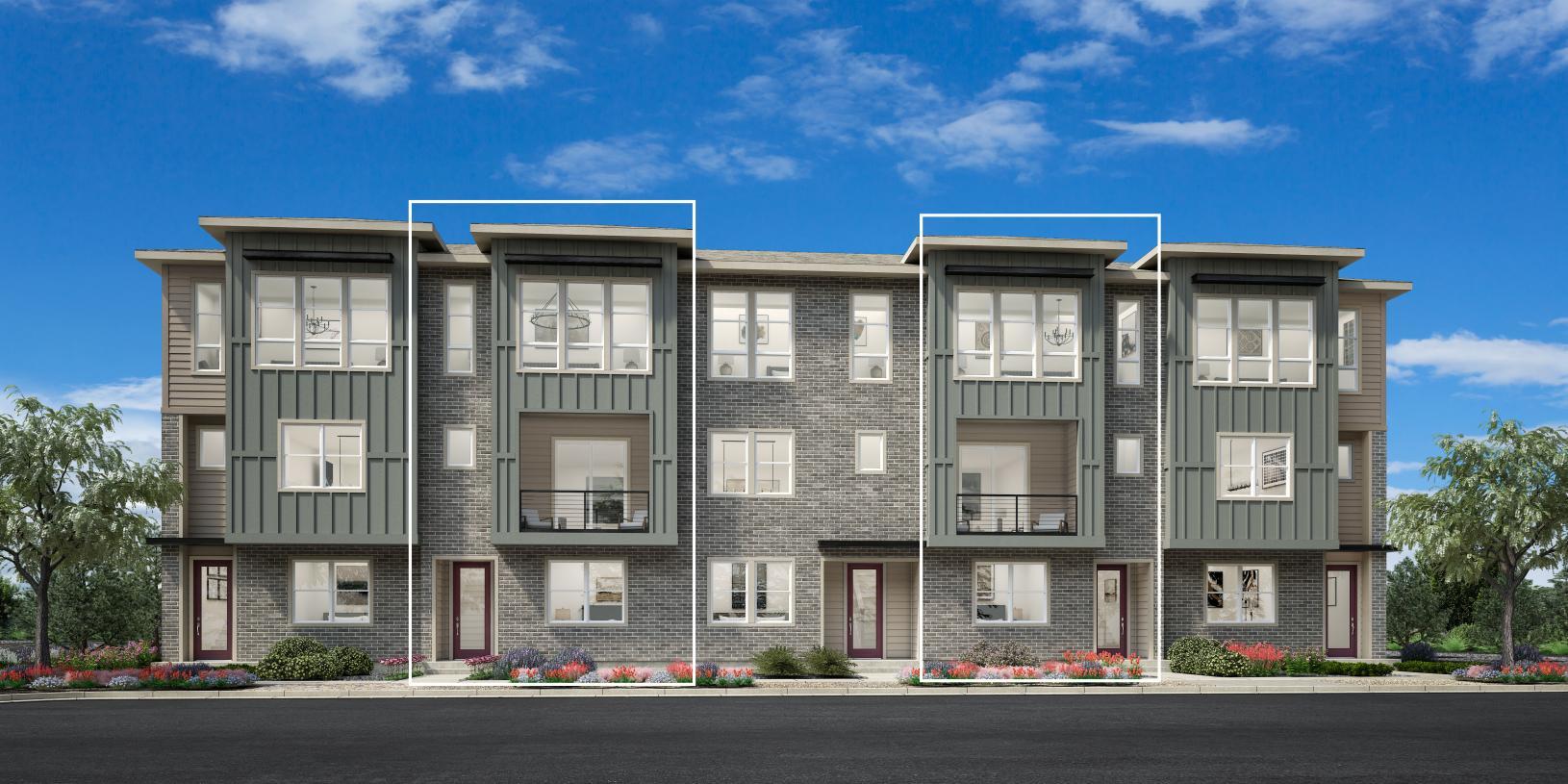 Elevation Image:Modern Brownstone