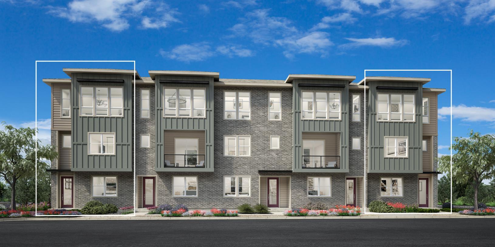 Elevation Image:Modern Brownstone