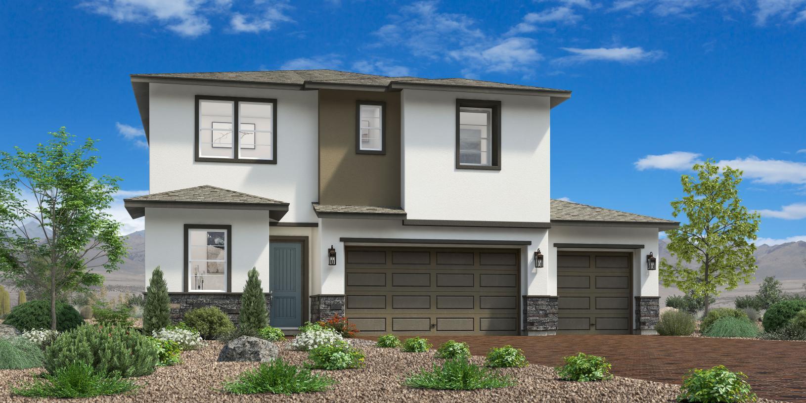 Elevation Image:Modern Craftsman