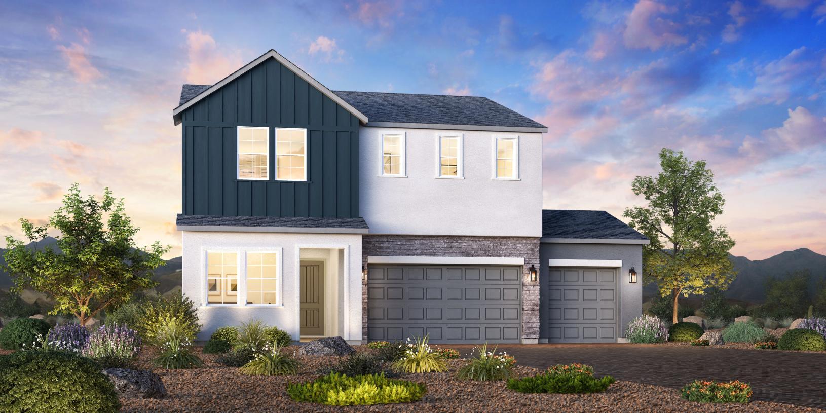 Elevation Image:Modern Farmhouse