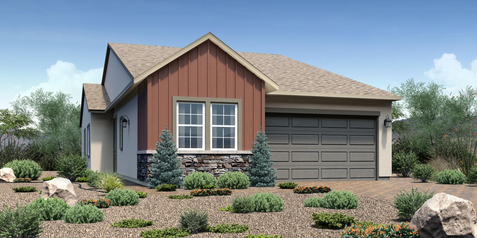 Elevation Image:Modern Farmhouse
