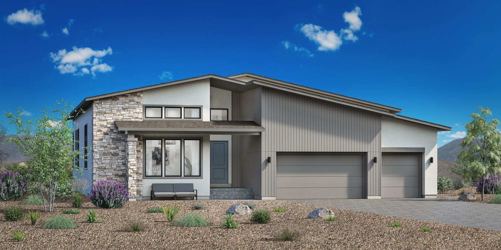 Elevation Image:Mid-Century Modern