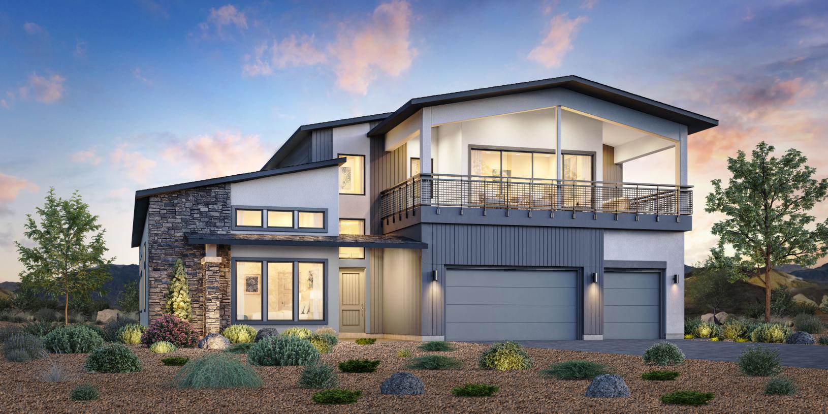 Elevation Image:Mid-Century Modern