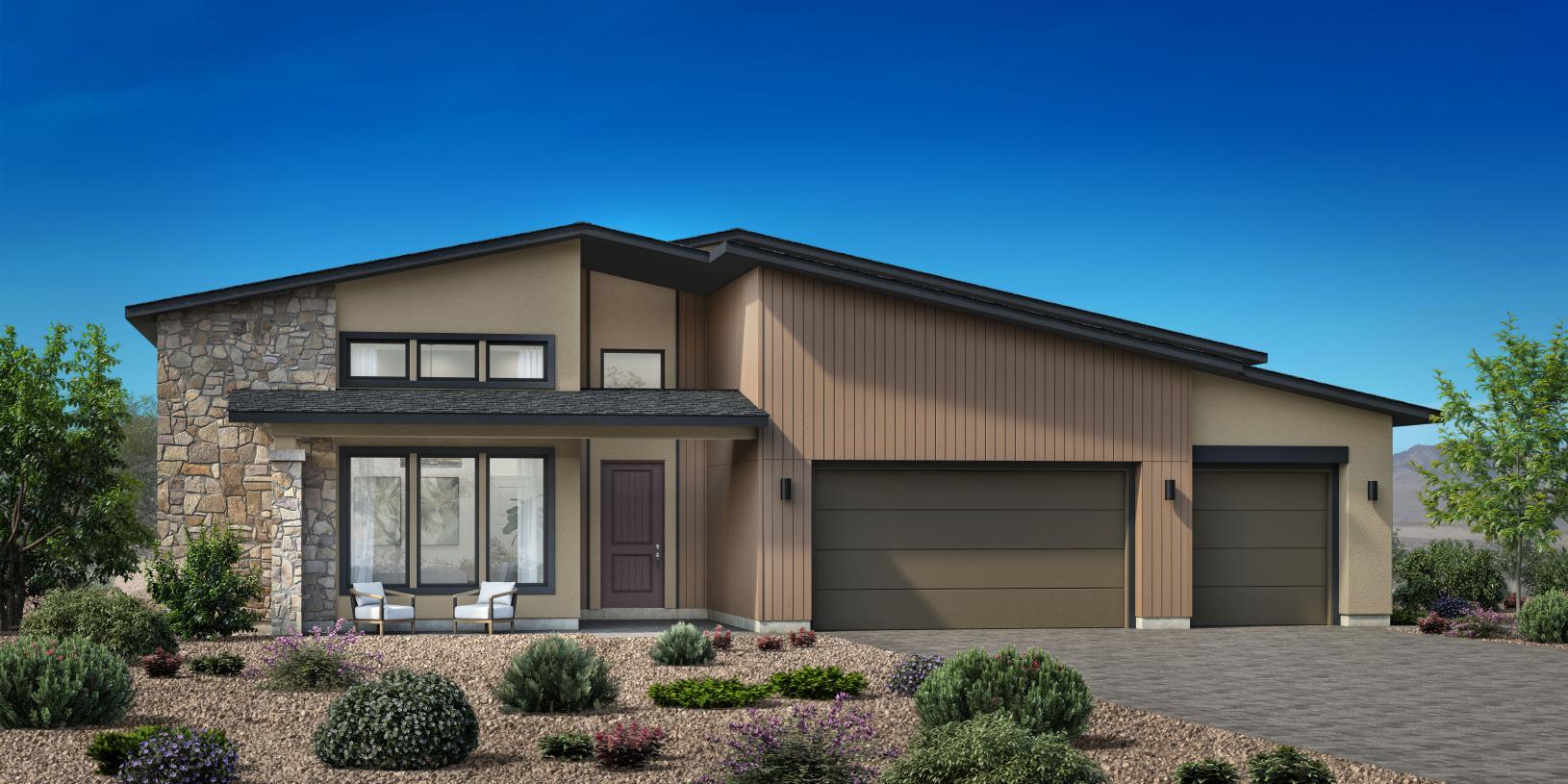 Elevation Image:Mid-Century Modern