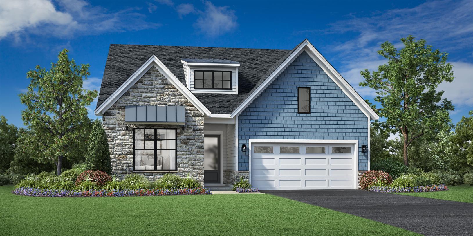 Elevation Image:Modern Craftsman