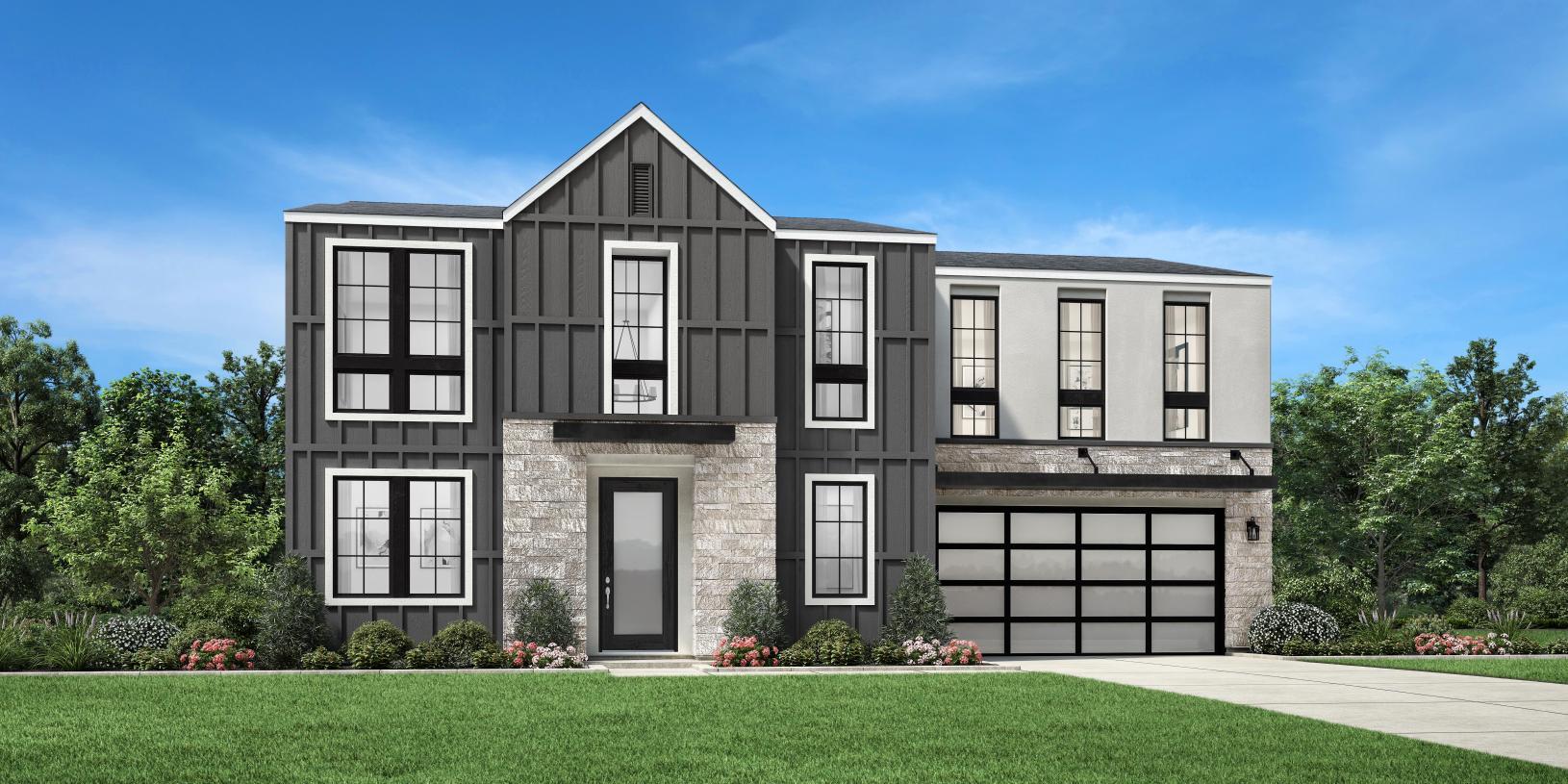 Elevation Image:Modern Farmhouse