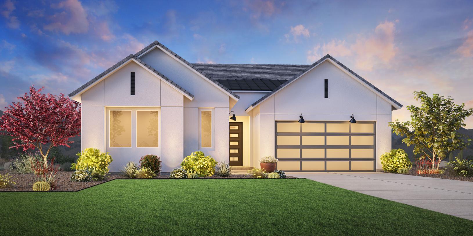 Elevation Image:Contemporary Farmhouse