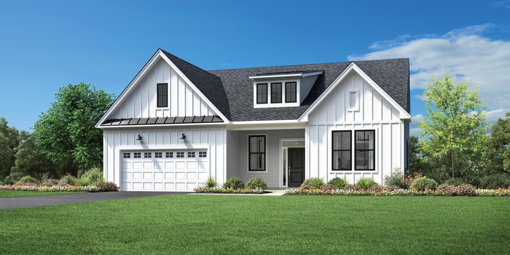 Elevation Image:Modern Farmhouse