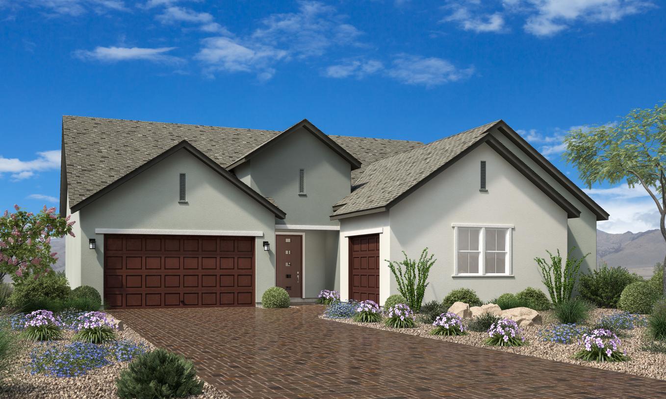 Elevation Image:Modern Ranch