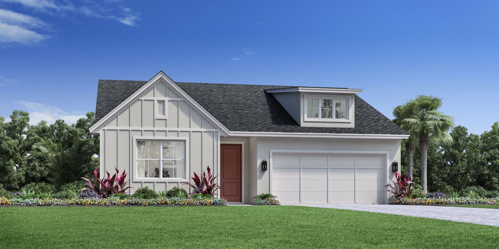 Elevation Image:Modern Farmhouse