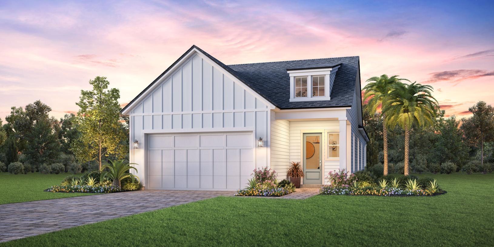 Elevation Image:Modern Farmhouse