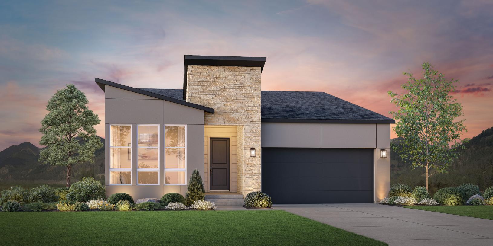 Elevation Image:Mid-Century Modern